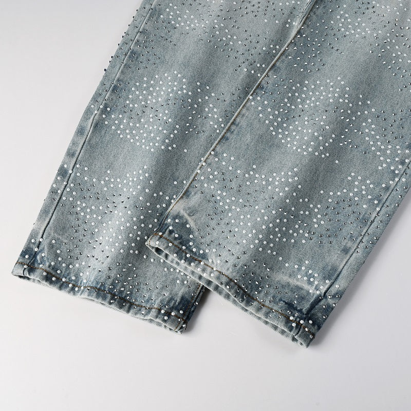 Men Trendy Jeans Pure cotton high quality