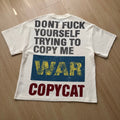 Unisex vintage T-shirt Eco-friendly distressed prints