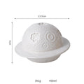 Pet Urn Ceramic Phnom Penh Planet Urn Pet Urn Light Luxury Cosmic Starry Sky Accompanying Cat Dog Death Memorial