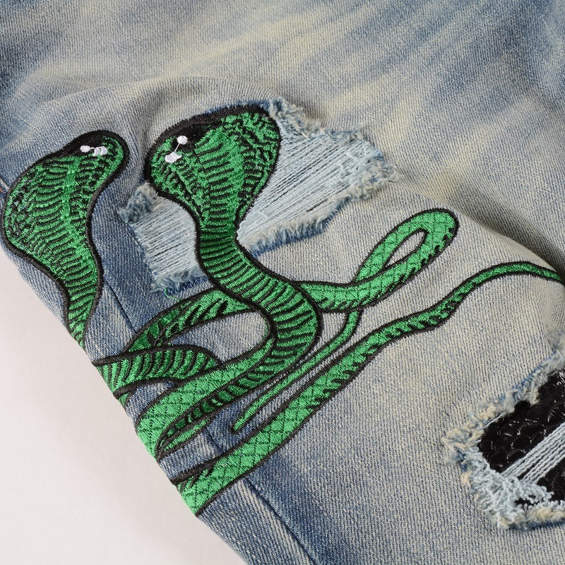 Men Trendy Jeans Pure cotton high quality