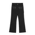 American-style streetwear harem pants High Waist Metal Zipper Casual Bottoms