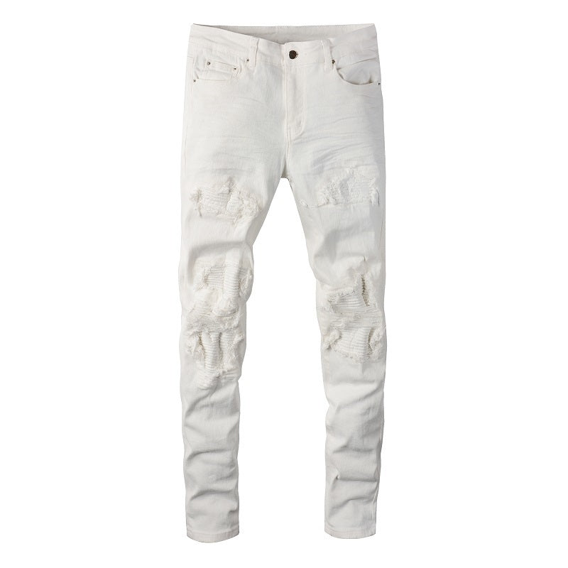 Men Trendy Jeans Pure cotton high quality