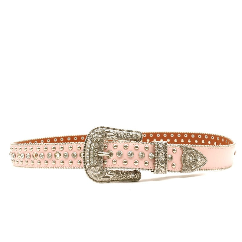 Hip-hop punk rhinestone belt punk sweet cool style