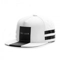 Trendy flat brimmed snapback hatsshade