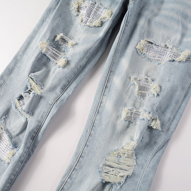 Men Trendy Jeans Pure cotton high quality