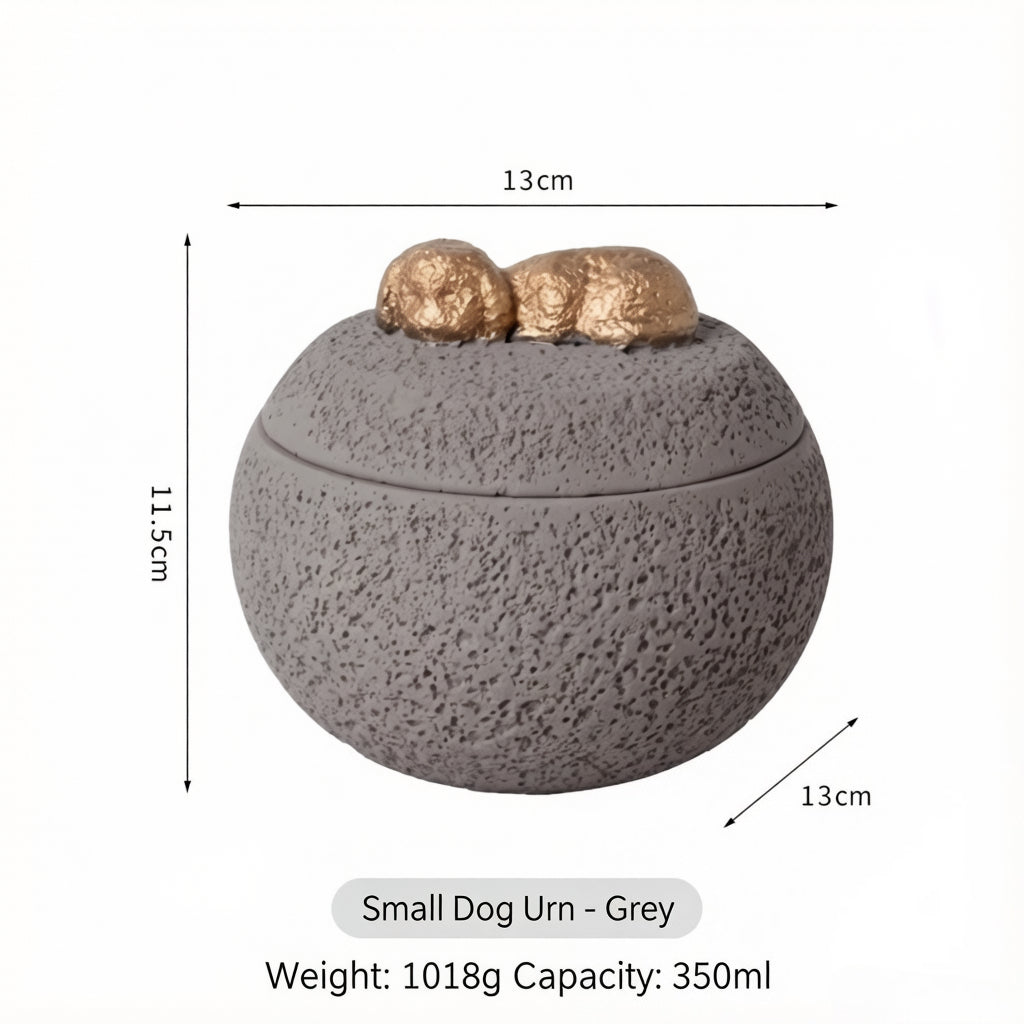 Pet Urn Pet Funeral Urn Cat Dog Aftermath Commemorative Box Urn Cremation Storage Box Funeral Supplies Cross-border