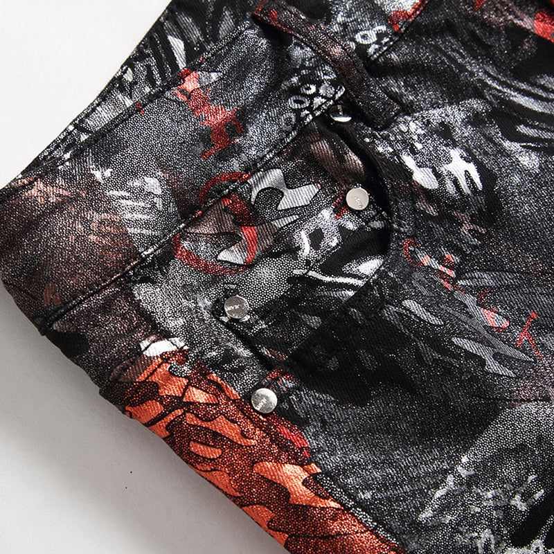 Mens Fashion Jeans 584# Pure cotton high quality