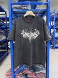 Vintage style washed summer wear T shirt 260G pure cotton high-quality streetwear