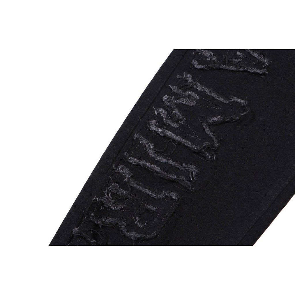 AMIRI Jeans Slim Fit Stretch Ripped Jeans