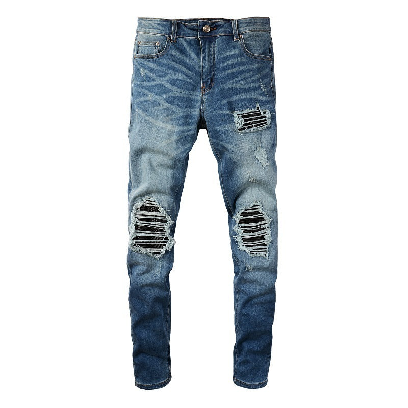 Men Trendy Jeans Pure cotton high quality