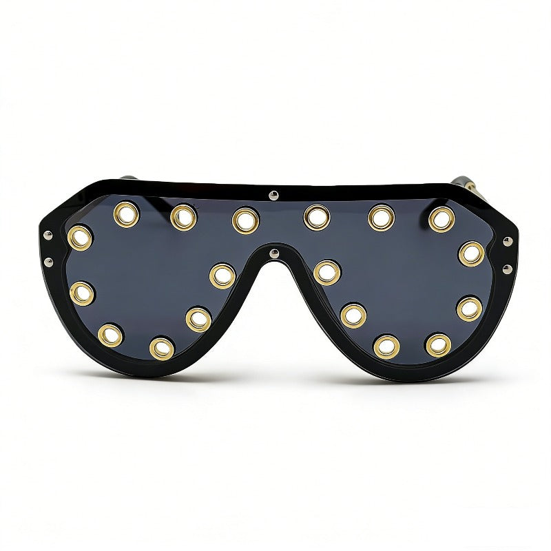 Trendy punk glasses retro