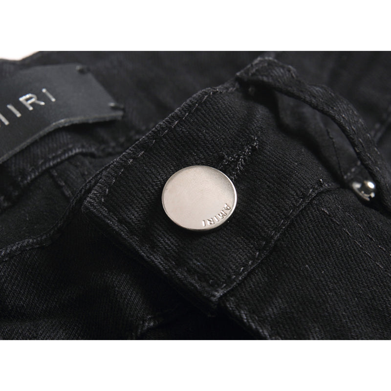 AMIRI Jeans High-quality distressed pure cotton
