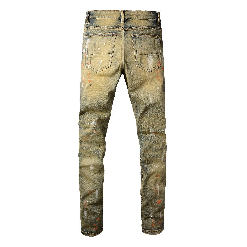 Men Trendy Jeans Pure cotton high quality