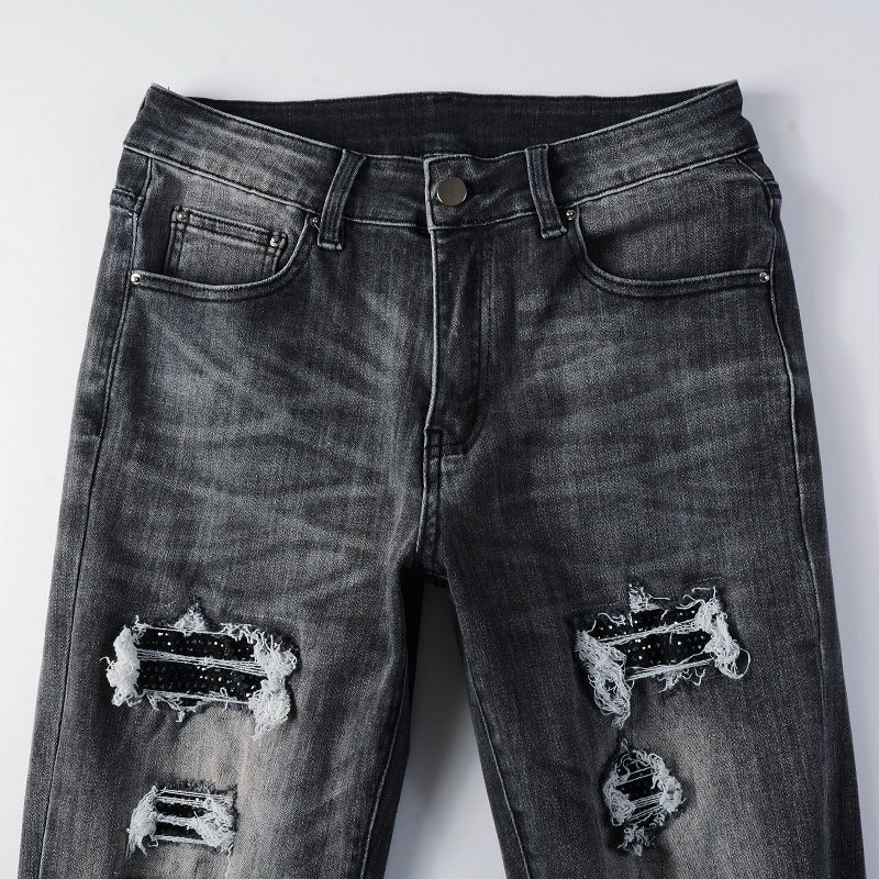 AMIRI Jeans High Street Distressed#5638