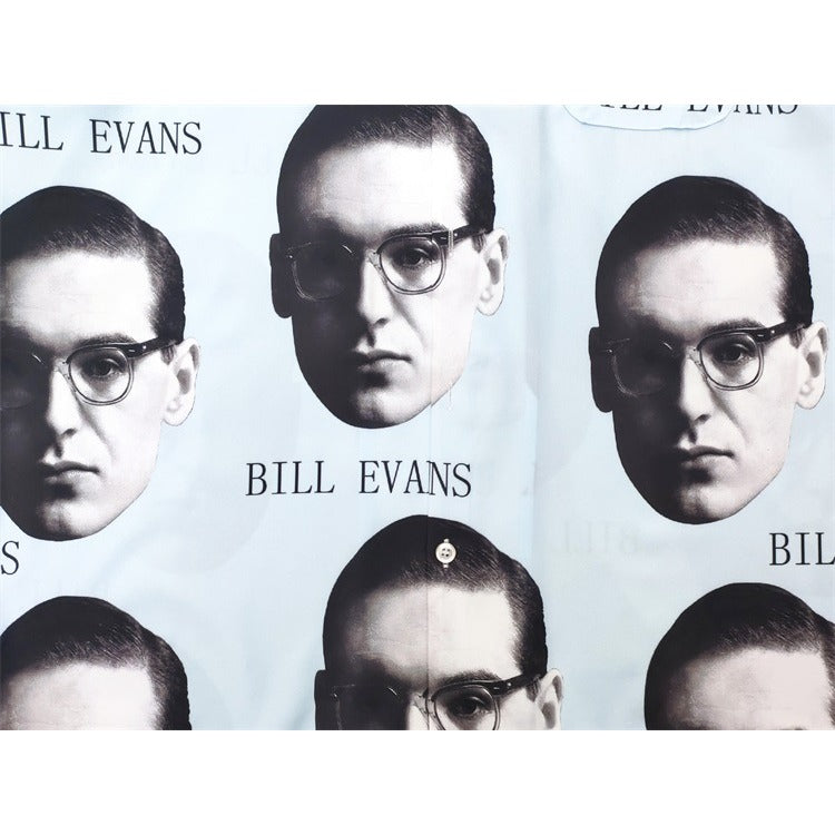 GUILTYPARTIES TIGER Shirts Bill Evans Jazz Music Hawaiian Casual Short Sleeve Shirts Men's and Women's
