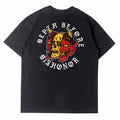 Mens T-shirt Vintage American-style Personalized weightlifting T-shirts with Venom-themed designs - quirky and fun.