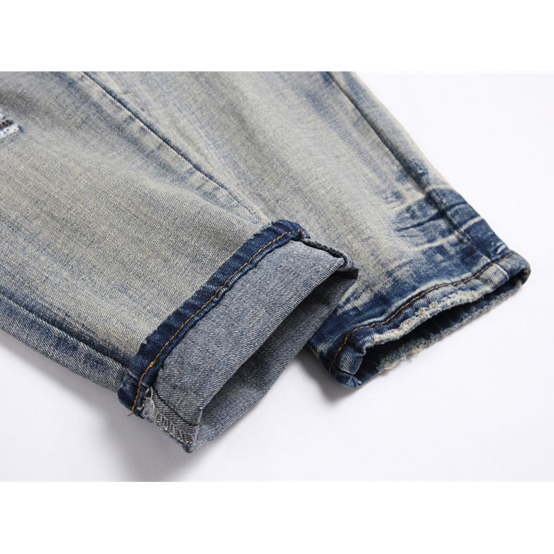AMIRI Jeans High-quality distressed pure cotton