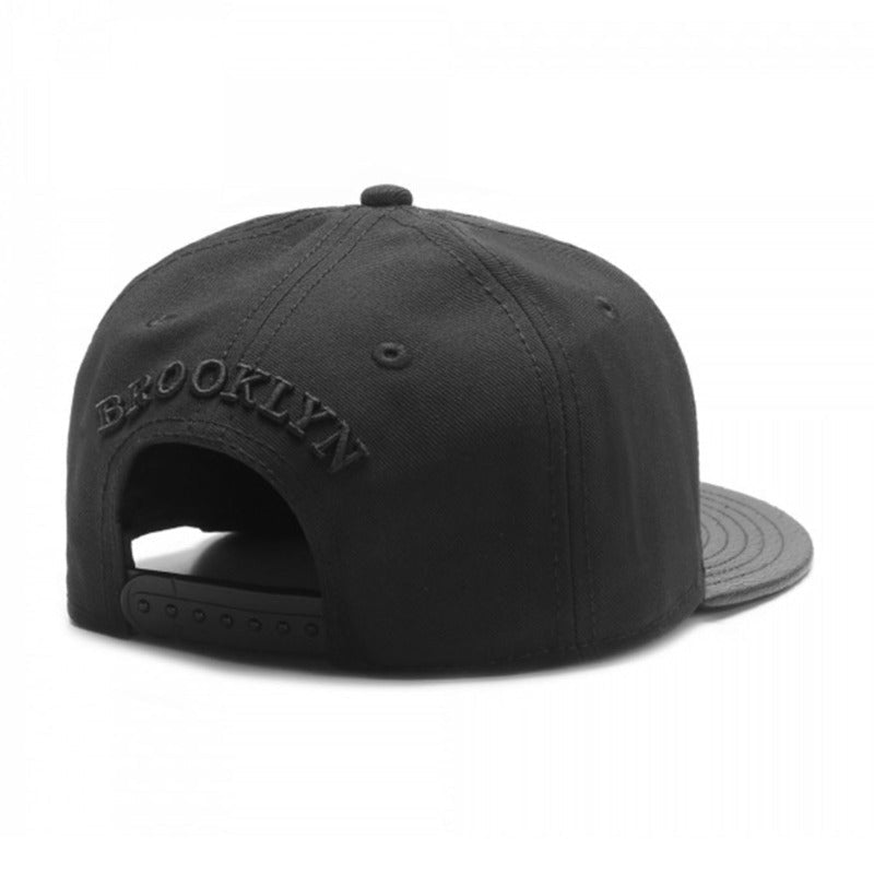 Trendy flat brimmed snapback hatsshade