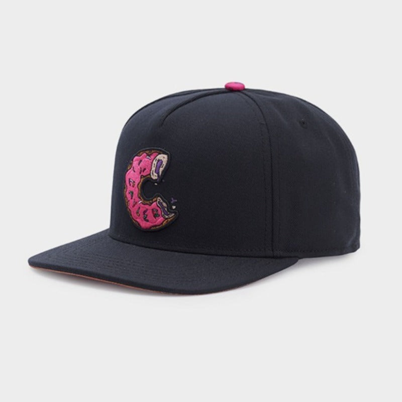 Trendy flat brimmed snapback hats