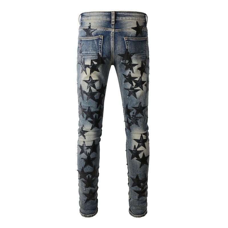 Men Trendy Jeans Pure cotton high quality