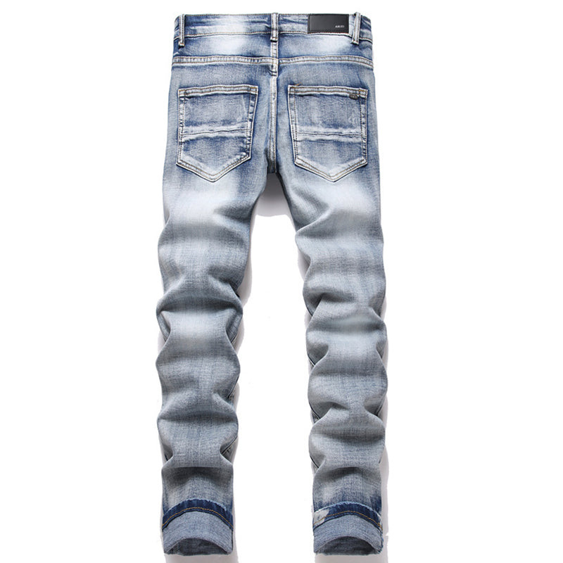 AMIRI Jeans High-quality distressed pure cotton