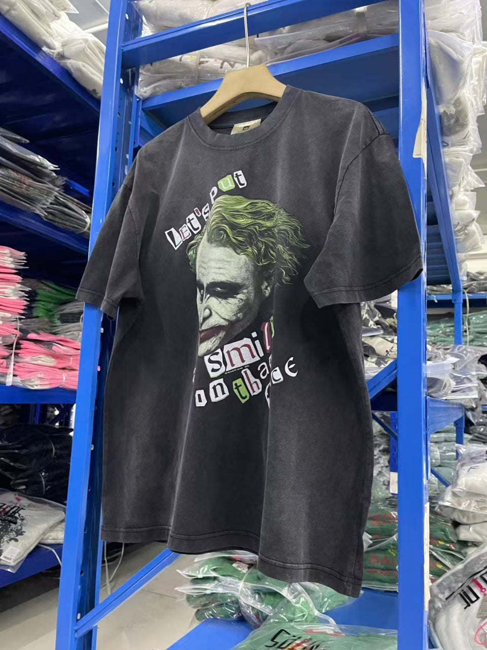 Vintage style washed summer wear T shirt 260G pure cotton high-quality streetwear