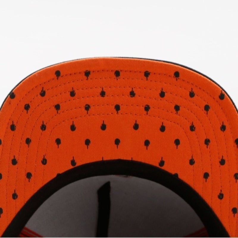Trendy flat brimmed snapback hatsDON'T FUCK CAP