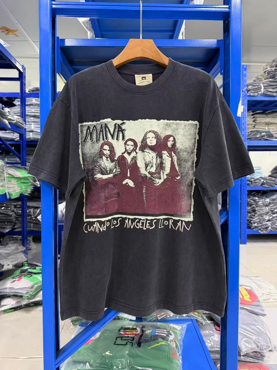 Vintage style washed summer wear T shirt 260G pure cotton high-quality streetwear