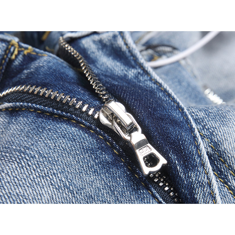 AMIRI Jeans High-quality distressed pure cotton