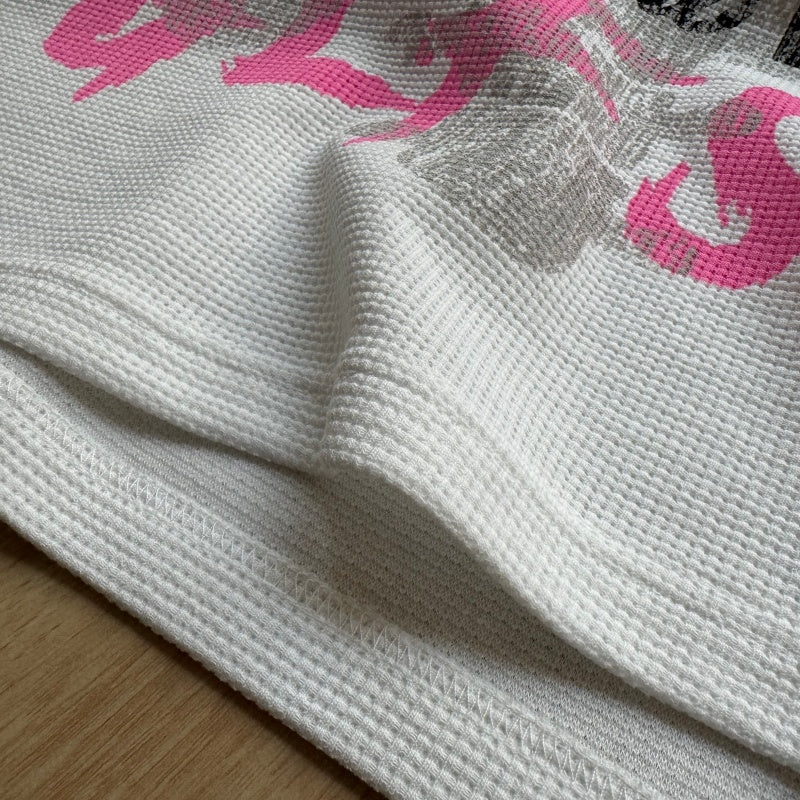 Unisex vintage T-shirt Trendy prints, seasonal texture