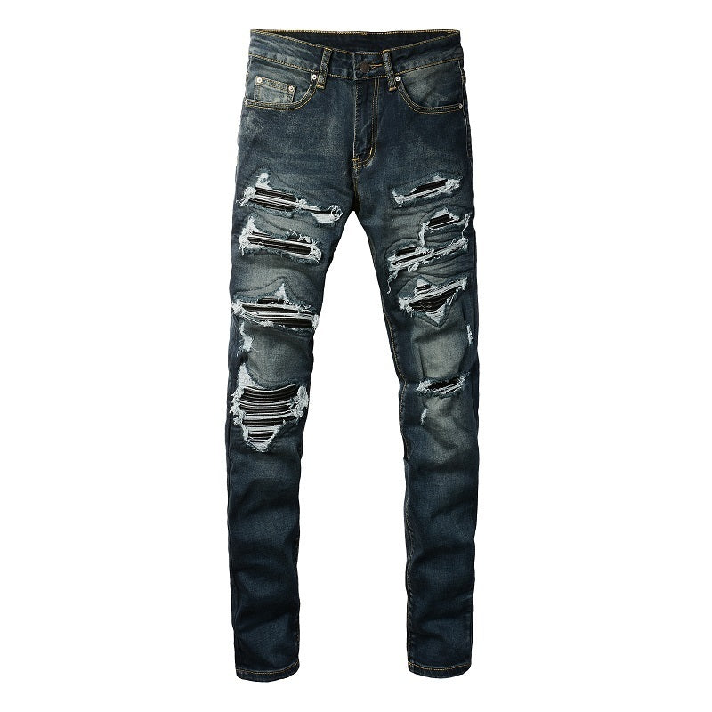 Men Trendy Jeans Pure cotton high quality
