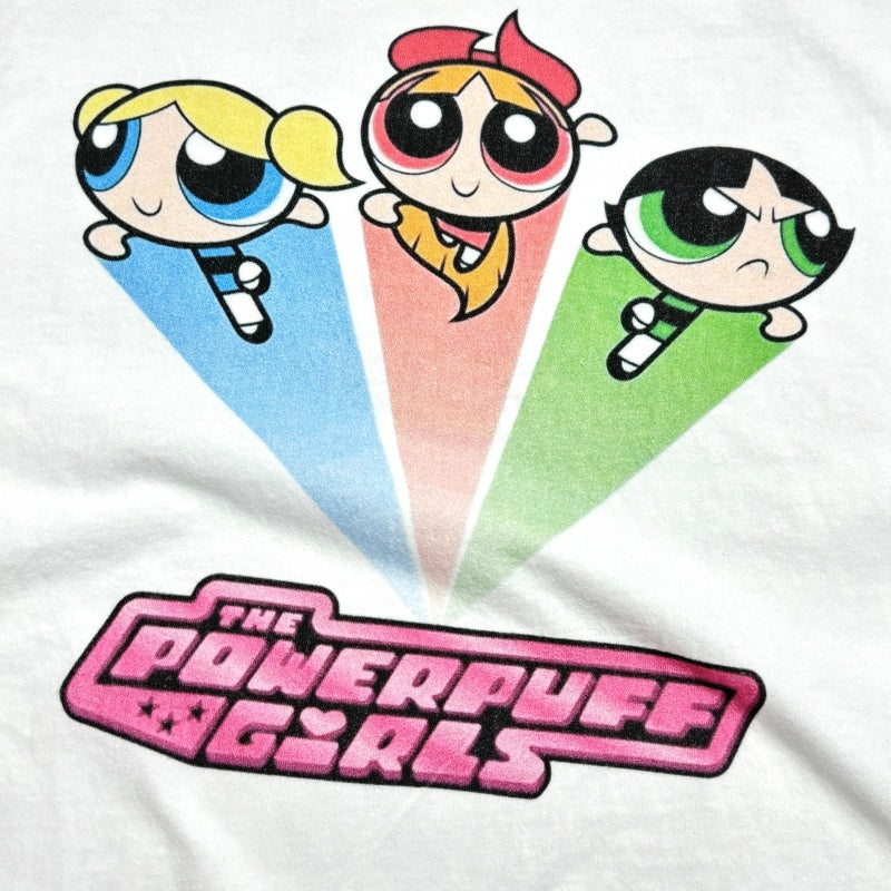Unisex Vintage T Shirts THE POWERPUFF GIRLS Limited Edition Washed & Distressed Short-Sleeve T-Shirt. Custom heavyweight brushed fabric with a vintage feel; high-quality direct-to-garment (DTG) white ink printing; premium texture throughout.