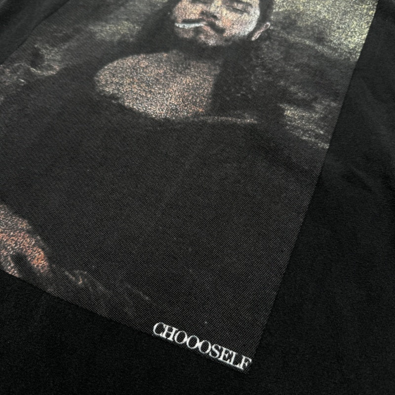 Unisex Vintage T Shirts Limited Edition: West Coast Street/Graffiti/Hip-Hop Style High-Street Short-Sleeve Tee â€?Heavyweight Fabric with Distressed Wash Finish and Direct-to-Garment White Ink Print.