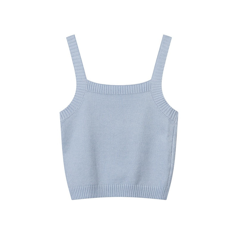 Unisex vintage camisole Sweet cherries