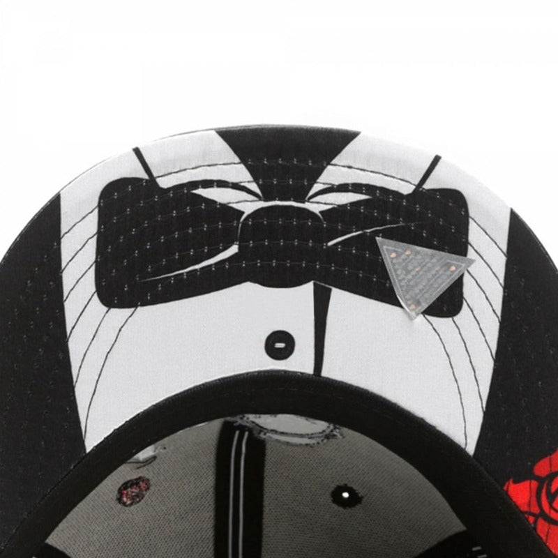 Trendy flat brimmed snapback hatsla familia sunshade breathable for men and women