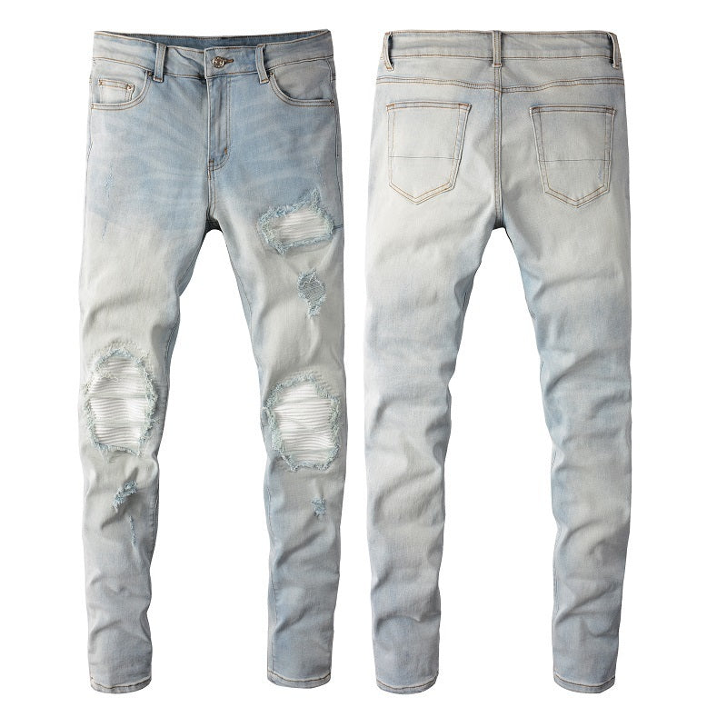 Men Trendy Jeans Pure cotton high quality