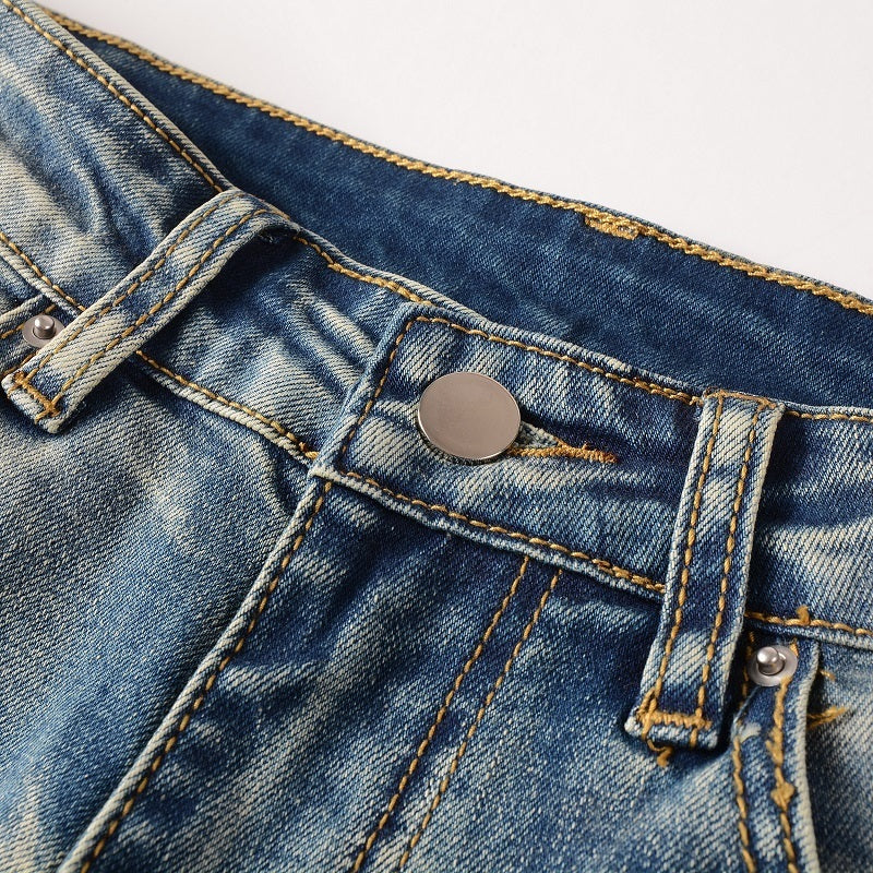 Men Trendy Jeans Pure cotton high quality