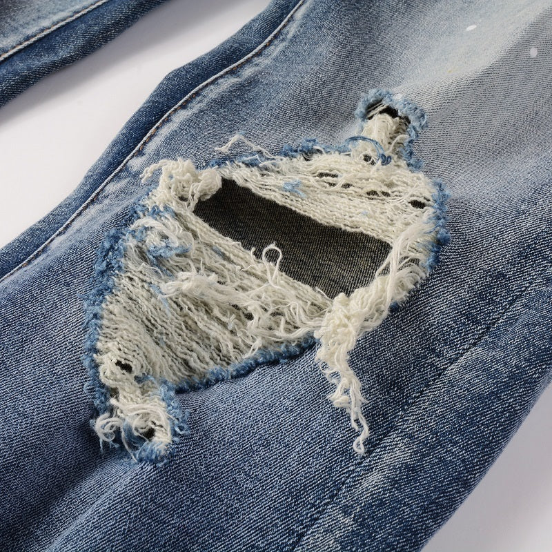 Men Trendy Jeans Pure cotton high quality