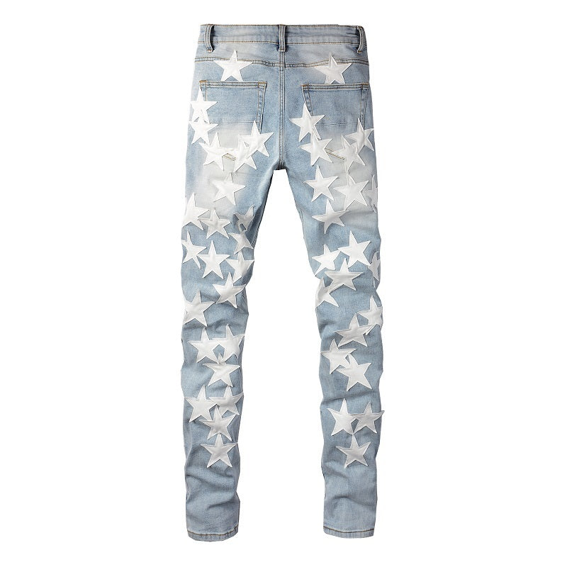 Men Trendy Jeans Pure cotton high quality