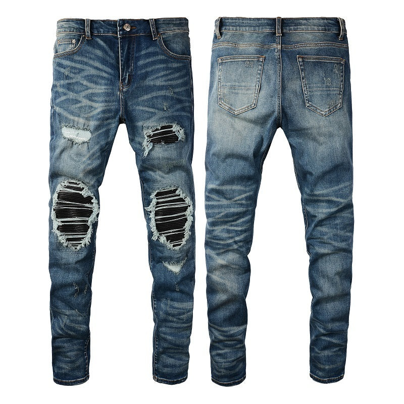 Men Trendy Jeans Pure cotton high quality