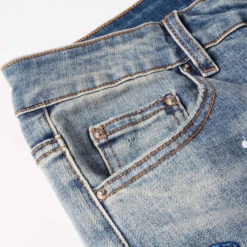 Men Trendy Jeans Pure cotton high quality