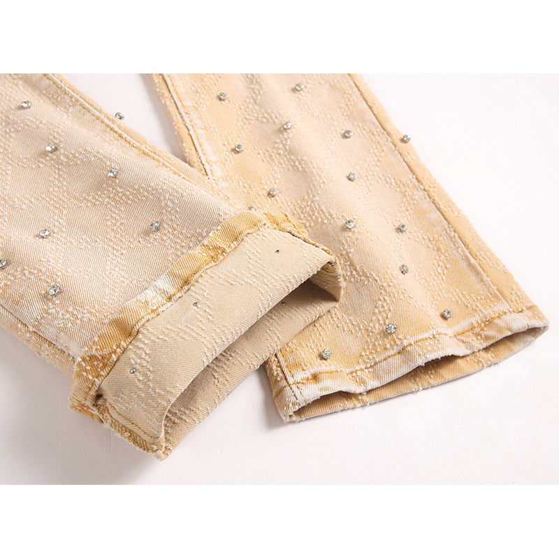 AMIRI Jeans High-quality distressed pure cotton