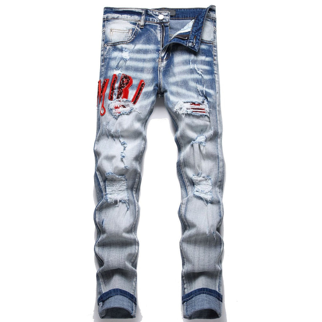 AMIRI Jeans Ripped Stretch Jeans