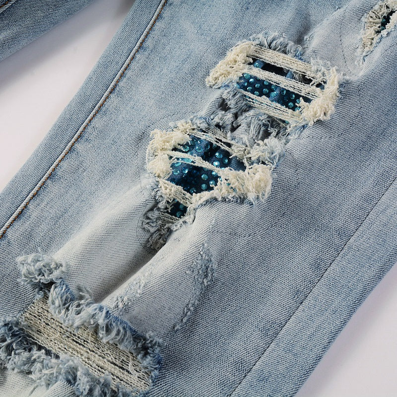 AMIRI Jeans High Street Distressed#6566