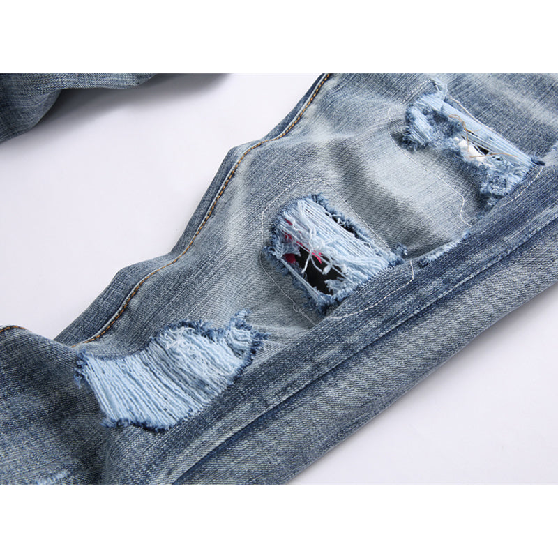 AMIRI Jeans High-quality distressed pure cotton