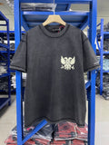 Vintage style washed summer wear T shirt 260G pure cotton high-quality streetwear