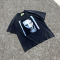 Unisex Vintage T Shirts Marilyn Manson oversized high-street distressed style