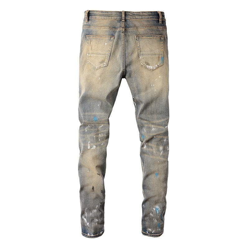 Men Trendy Jeans Pure cotton high quality