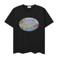 RHUDE T Shirts Old-Style Vacation Oval Art