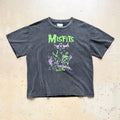Unisex Vintage T Shirts CHOOOSELF 26SS Misfits: Resurrection Limited Edition â€?Heavyweight, Washed, Distressed & Destroyed Streetwear T-Shirt (Boxy/Cropped Punk Style)